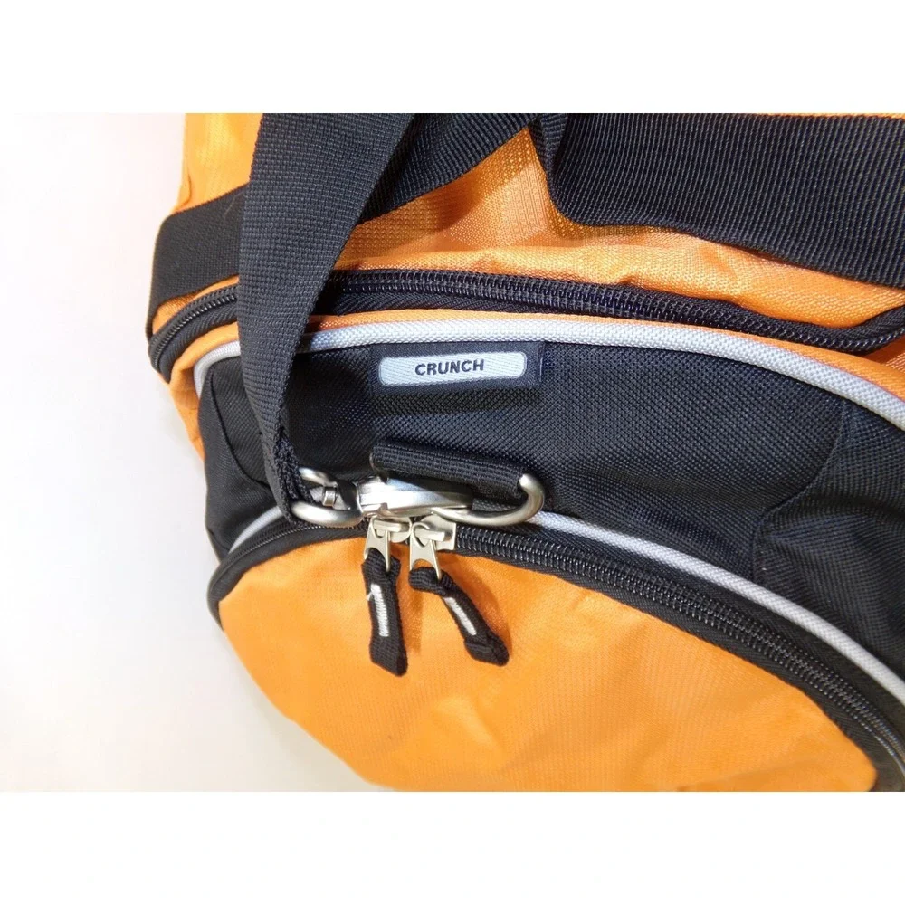 OGIO Crunch Travel Duffel Bag Blue Moon Beer Logo Orange Dome Duffle